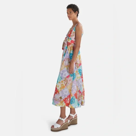 Zimmerman Bells tie front maxi